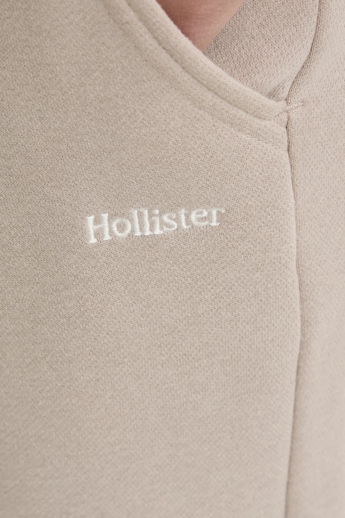 Hollister Co. spodnie dresowe beżowy KI334.4131.410