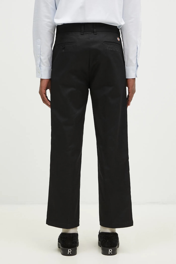 Ρούχα Παντελόνι Wacko Maria Dickies 24FW.WMP.DC01 μαύρο