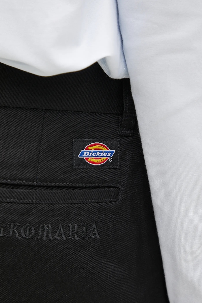 Παντελόνι Wacko Maria Dickies μαύρο 24FW.WMP.DC01