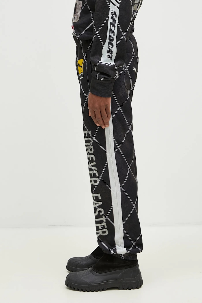 Спортен панталон Puma Puma x A$AP ROCKY Distressed Sweat Pant 631124 черен AW24