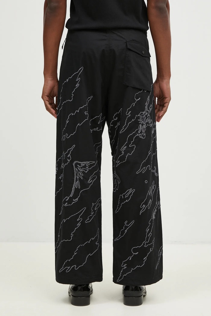 Oblečenie Bavlnené nohavice Maharishi Dpm: Sparse Bonsai Snopants 5340.BLACK čierna