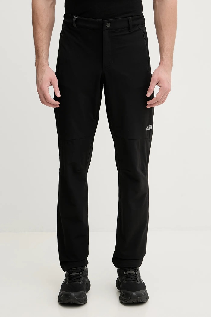 Παντελόνι The North Face Quest Softshell Pant ίσιο μαύρο NF0A4M774H01