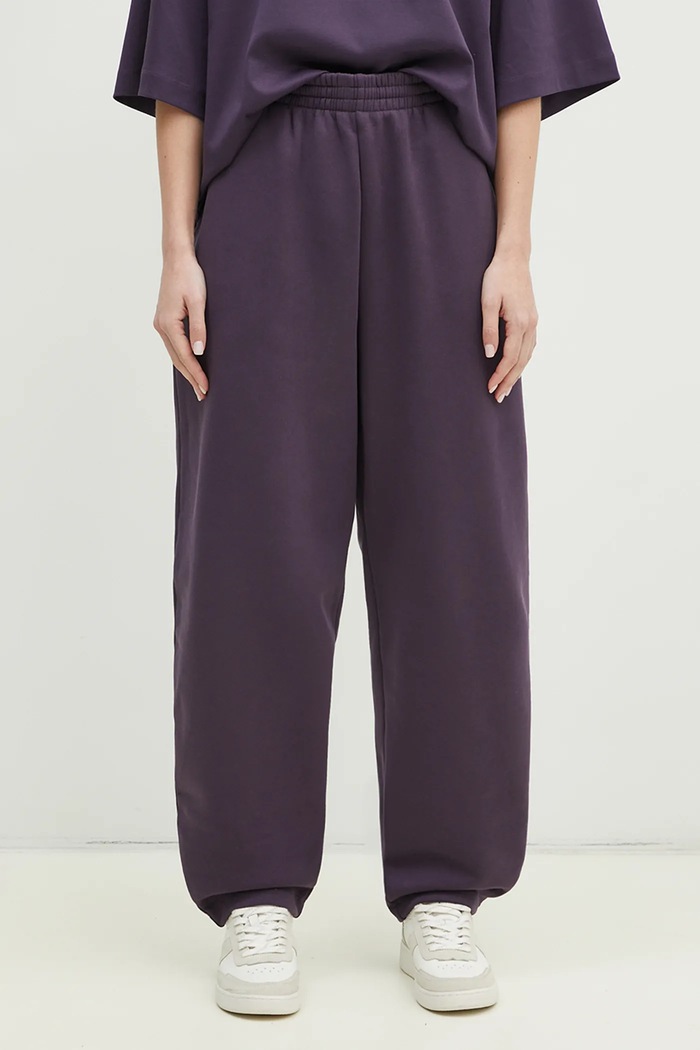 Pangaia cotton joggers 10001759 violet SS25