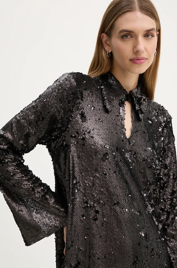 Haljina Bruuns Bazaar MoeaBBUriela dress crna BBW4191