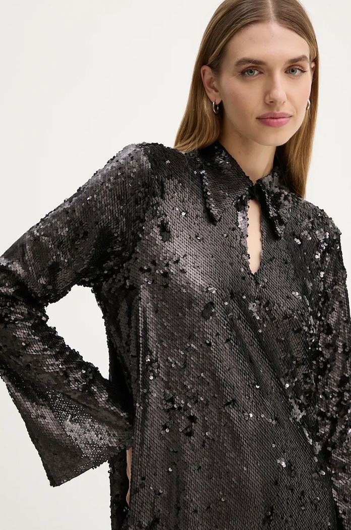 Haljina Bruuns Bazaar MoeaBBUriela dress crna BBW4191