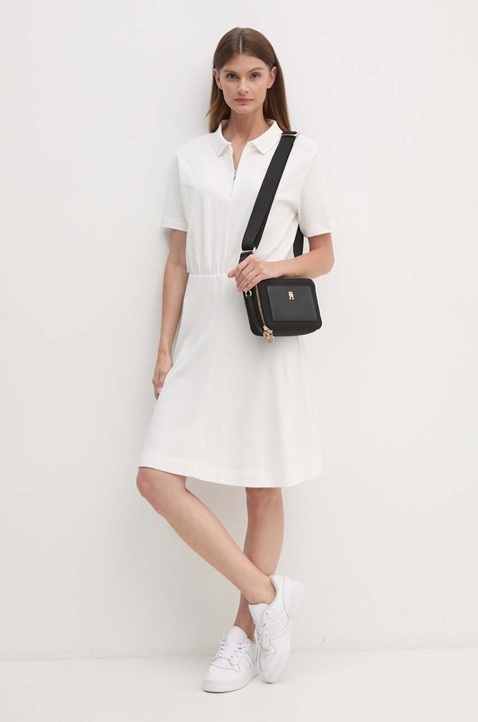 Tommy Hilfiger sukienka WW0WW42115 beżowy AW24