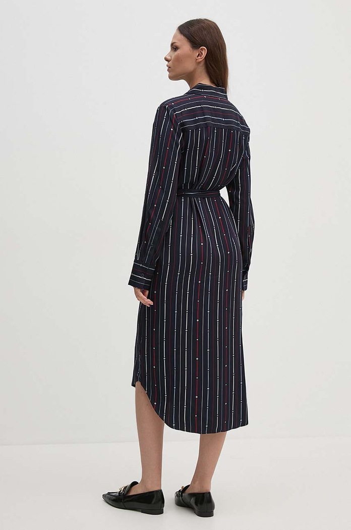 Tommy Hilfiger sukienka WW0WW42302 granatowy AW24