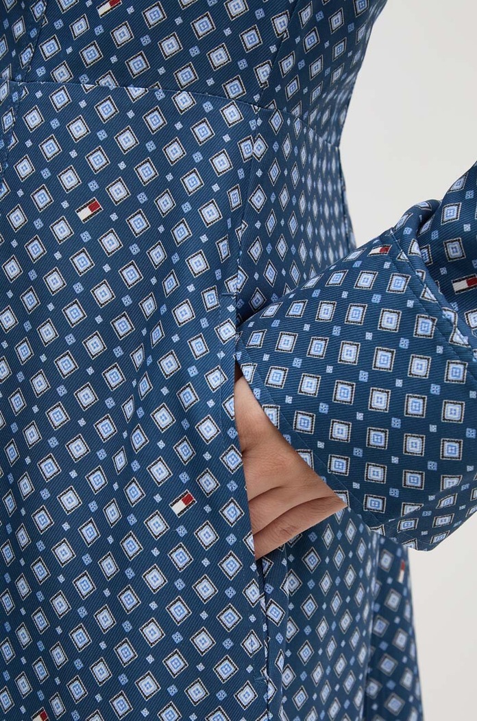 Sukienka Tommy Hilfiger niebieski WW0WW42315