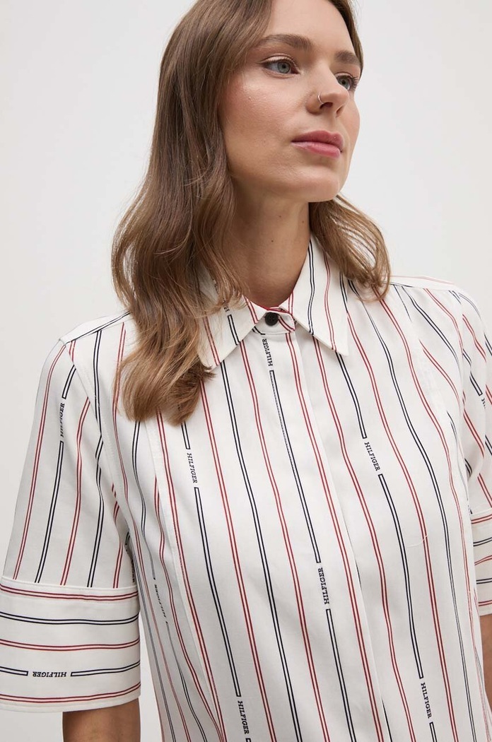 Tommy Hilfiger sukienka WW0WW42317 beżowy