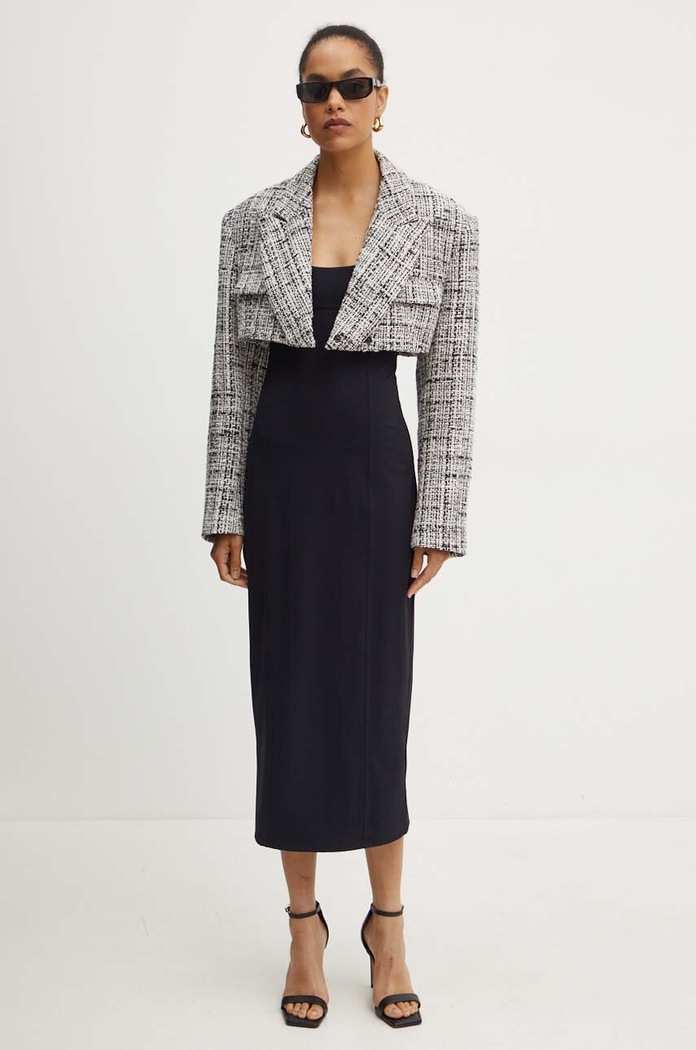 Šaty Patrizia Pepe 8A1371.J129 černá AW24