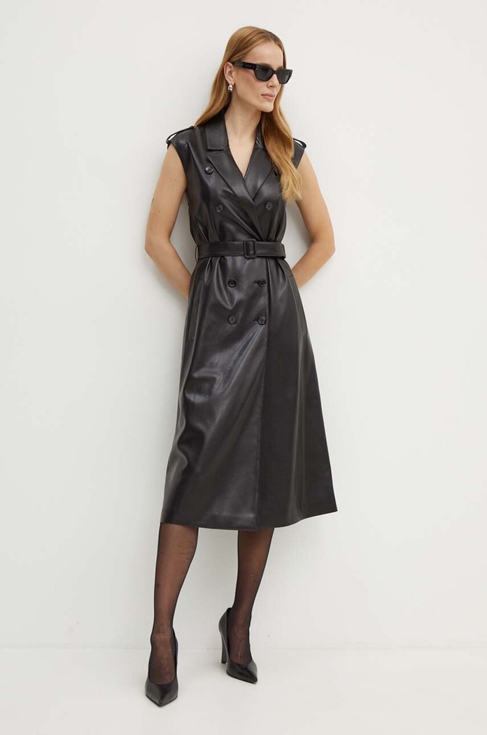 BOSS Φόρεμα BOSS 50518473 μαύρο AW24