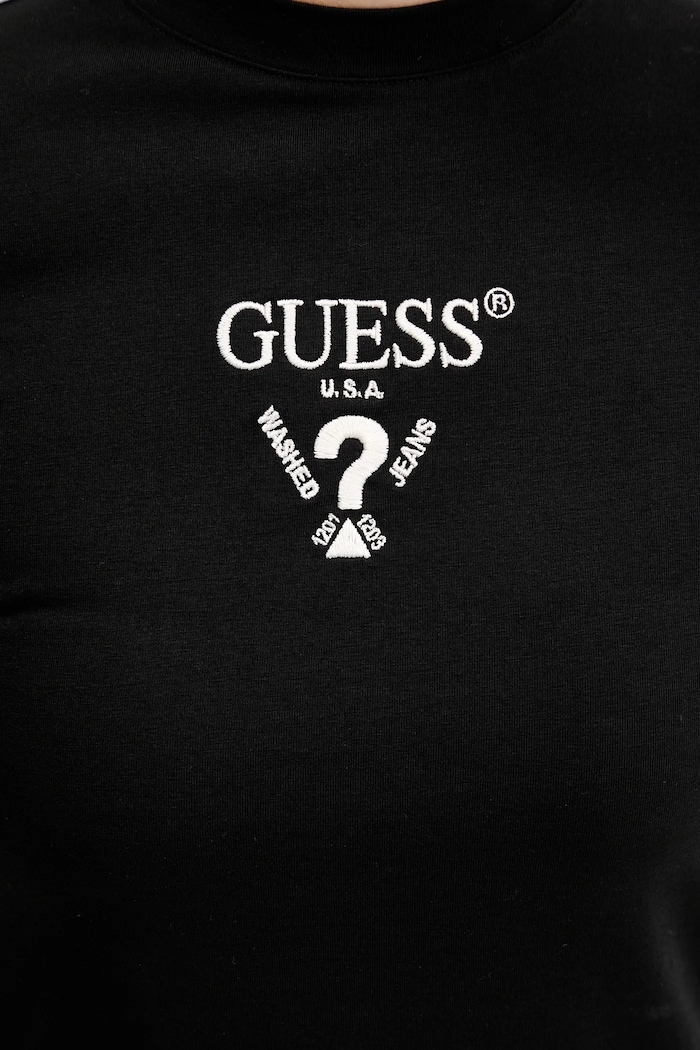 Šaty Guess COLETTE V4YK02.KCDH1 čierna