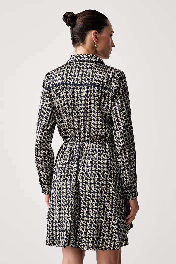 Odzież Guess Sukienka koszulowa ALYA W4YK35.WF1T2 granatowy