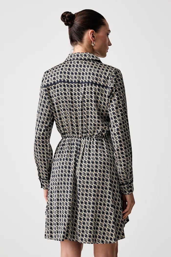 Odzież Guess Sukienka koszulowa ALYA W4YK35.WF1T2 granatowy