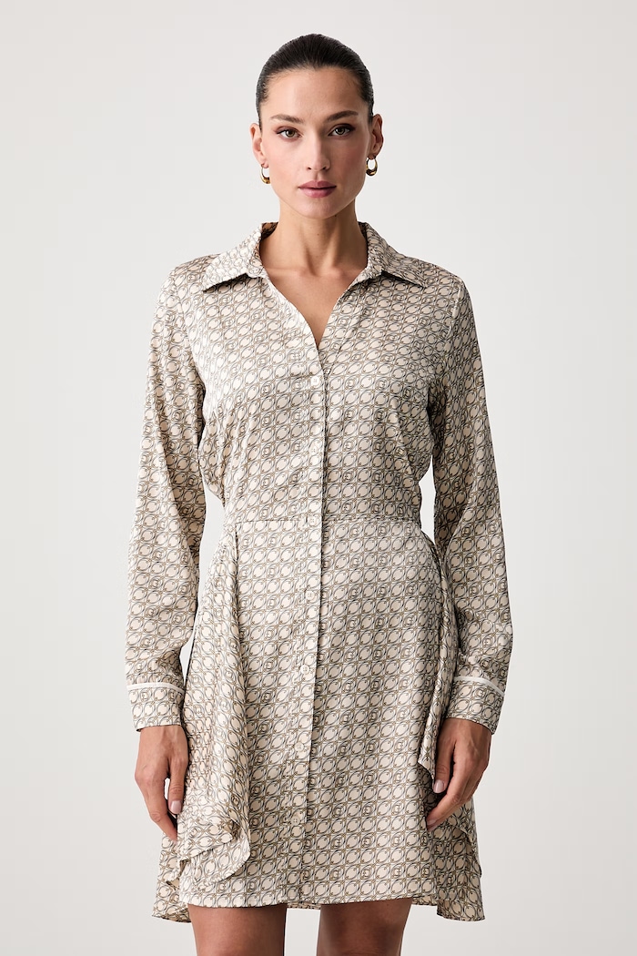 Guess Σεμιζιέ ALYA μπεζ W4YK35.WF1T2