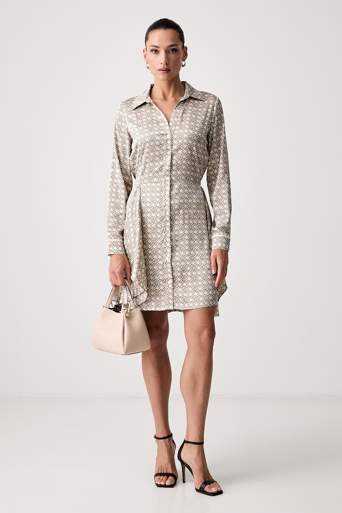 Guess Σεμιζιέ ALYA W4YK35.WF1T2 μπεζ AW24