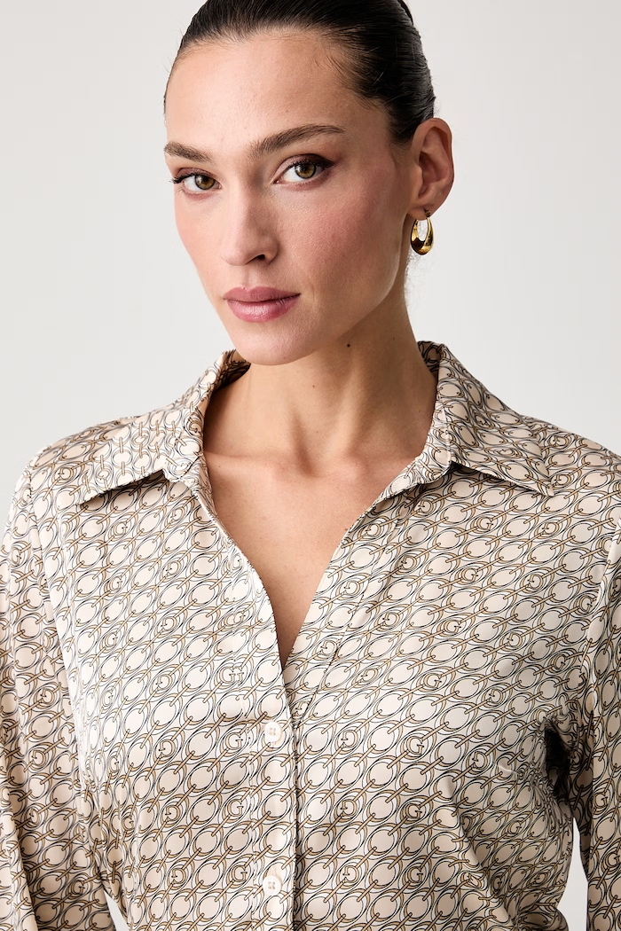 Σεμιζιέ ALYA Guess W4YK35.WF1T2 μπεζ