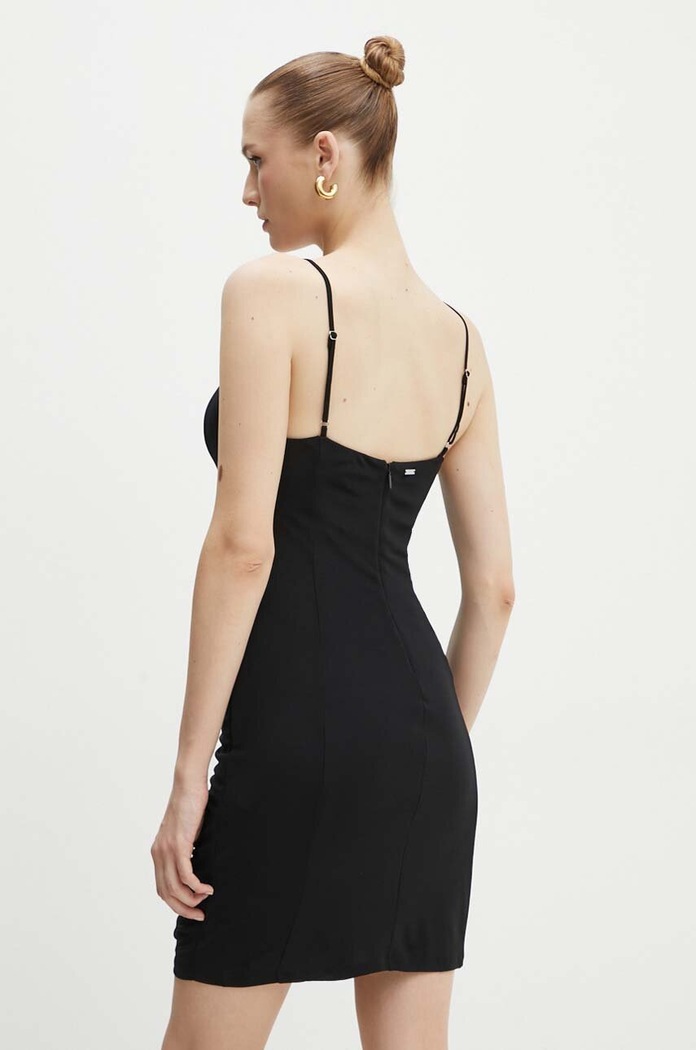 Odzież Armani Exchange sukienka 6DYA71.YJEAZ czarny