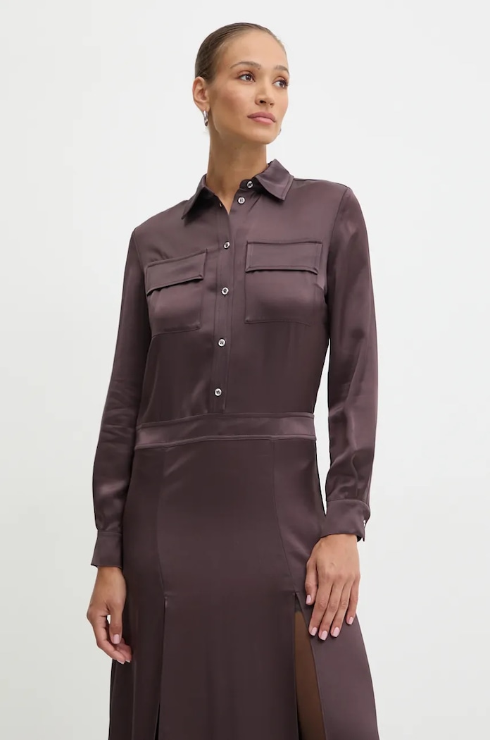Рокля Pinko кафяв 104243.A24V