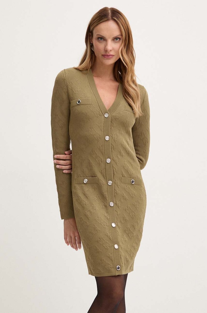 Sukienka Pinko 103974.A21T zielony