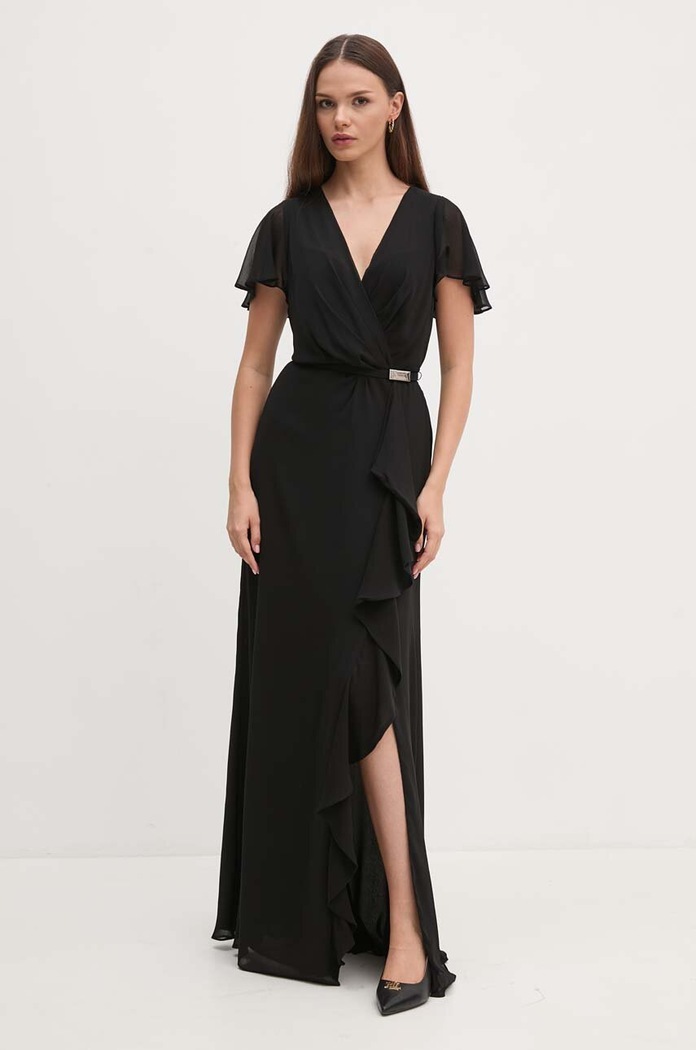Haljina Lauren Ralph Lauren 253909447 crna SS26