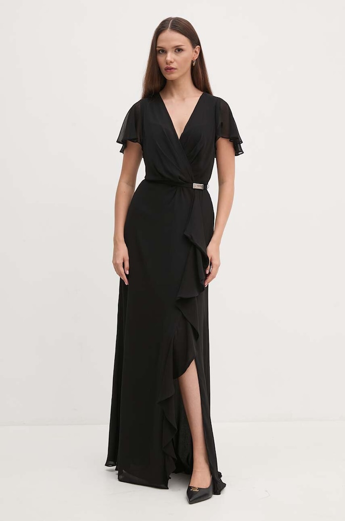 Haljina Lauren Ralph Lauren 253909447 crna SS26