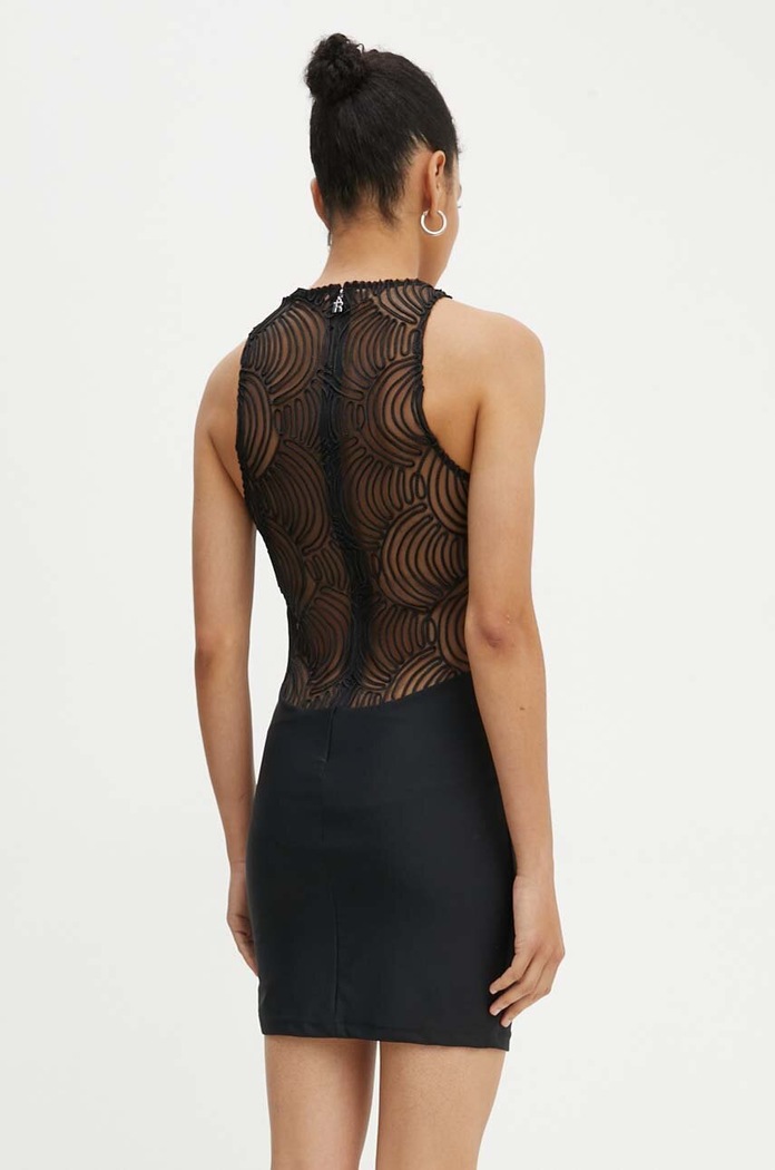 Odjeća Haljina Rotate Stretchy Mini Dress 112913100 crna