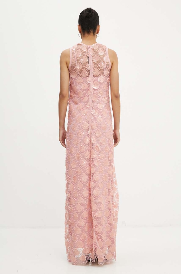 Oblečení Šaty Rotate No Sleeve Maxi Dress 1132211922 růžová