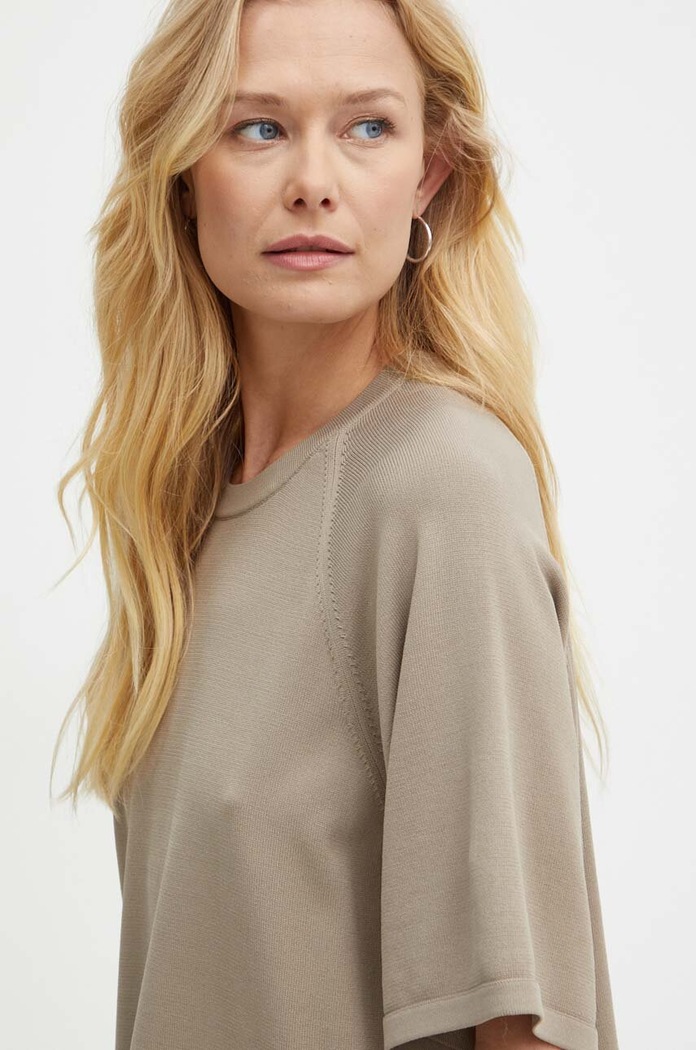 Šaty Max Mara Leisure béžová 2426326017600