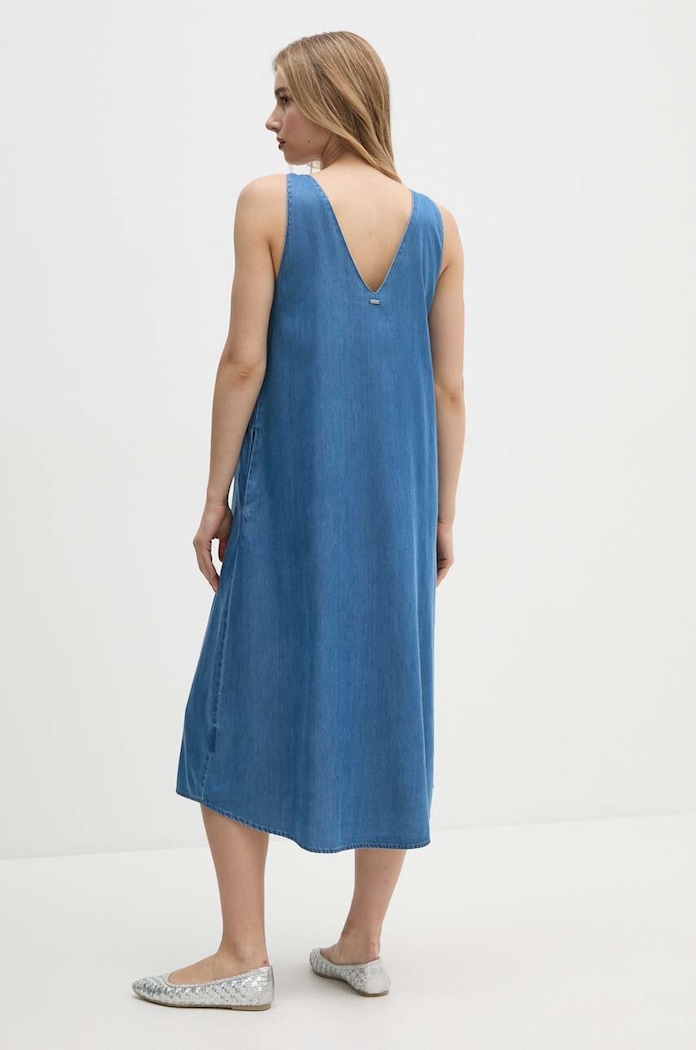 Oblečení Šaty Pepe Jeans LYLA PL953551 modrá