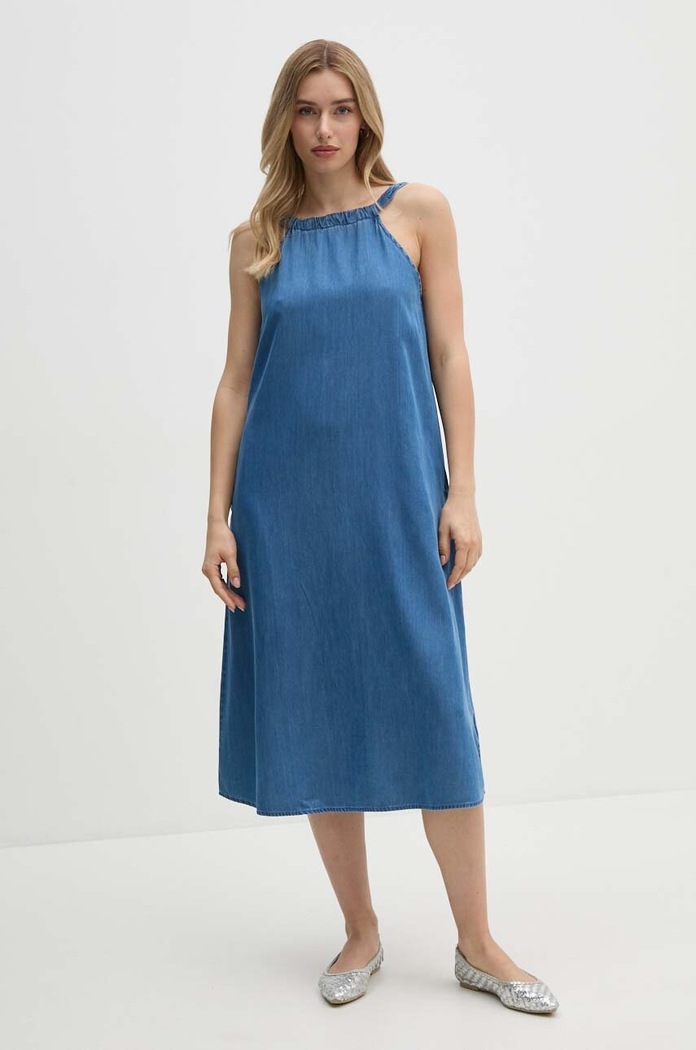 Šaty Pepe Jeans LYLA modrá PL953551