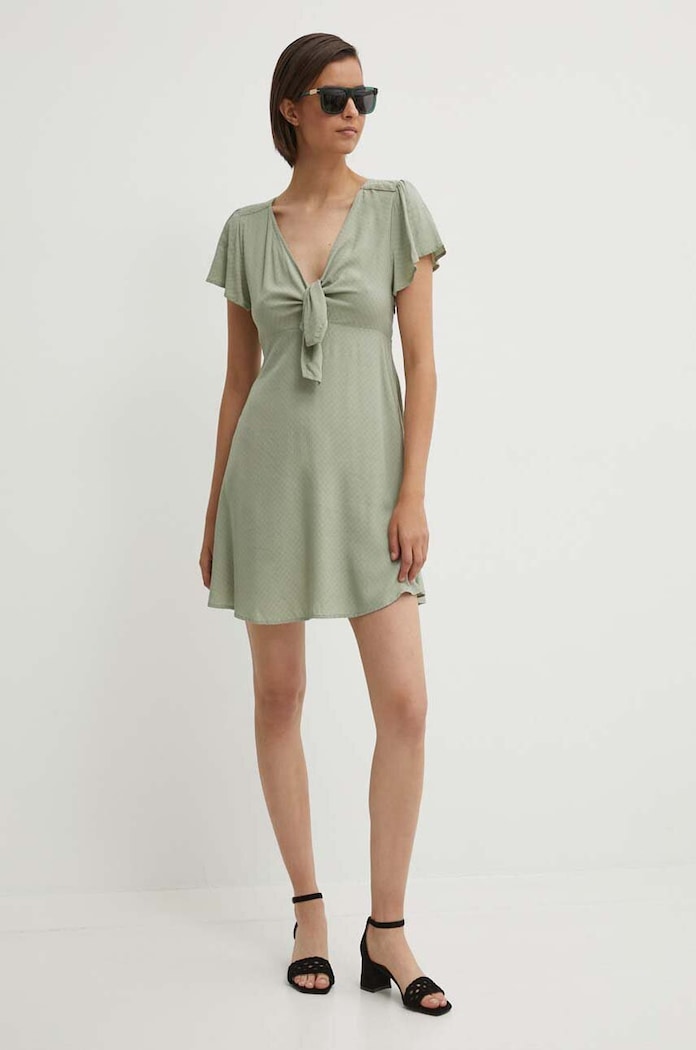Šaty Pepe Jeans NANI PL953568 zelená AW24