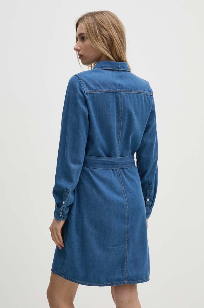 Oblečení Šaty Pepe Jeans REGULAR DENIM DRESS PL953581HT8 modrá
