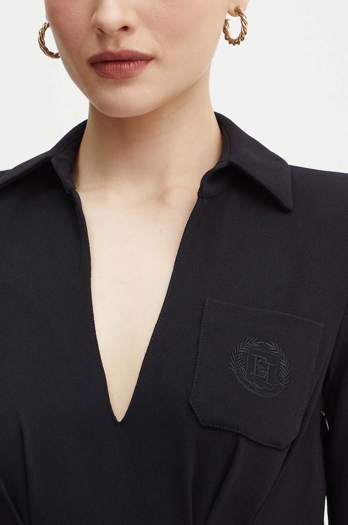 Elisabetta Franchi sukienka AB67646E2 czarny