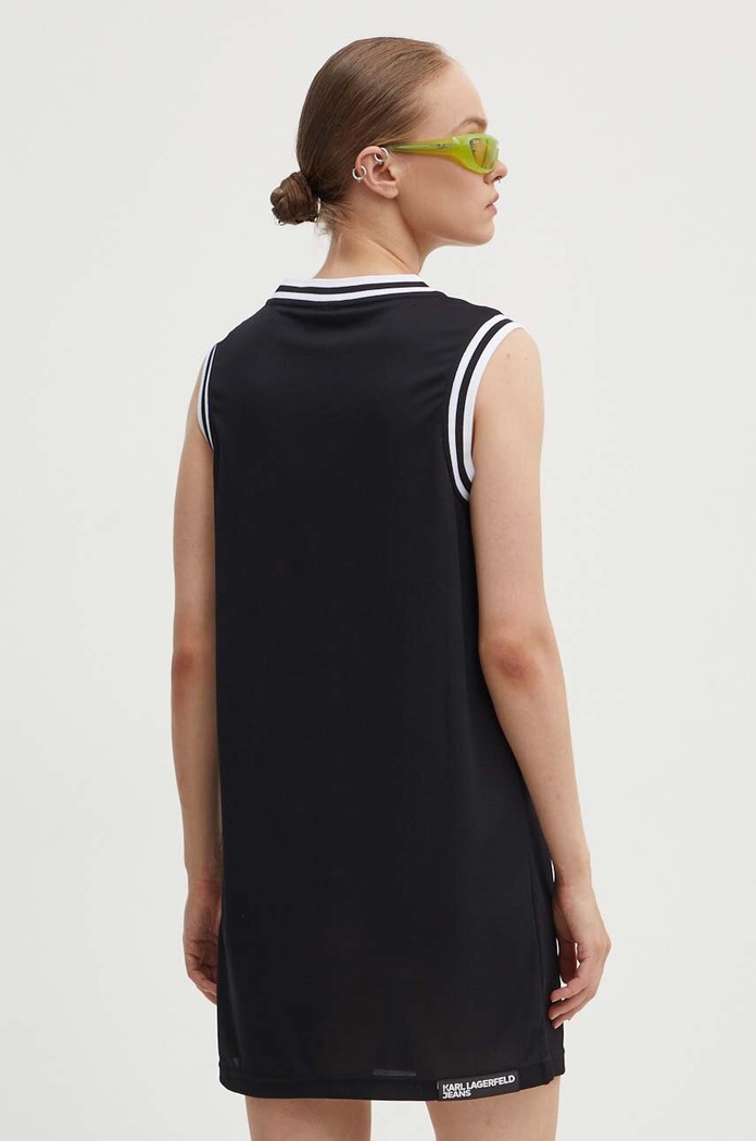 Ruházat Karl Lagerfeld Jeans ruha 245J1308 fekete