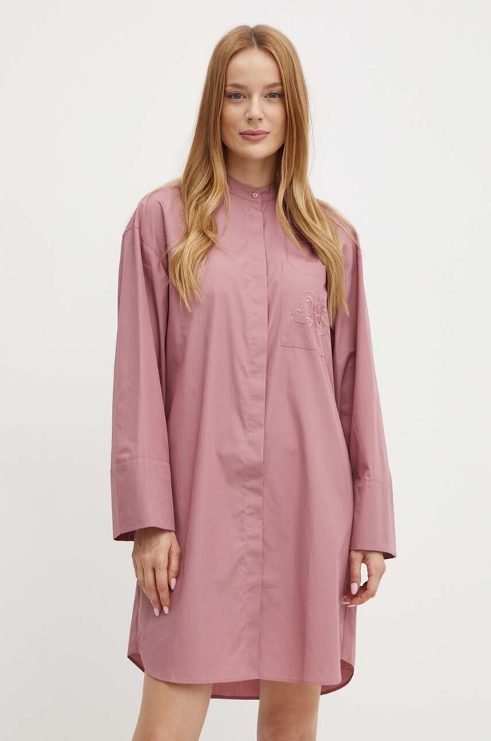 MAX&Co. sukienka bawełniana 2426226031200 różowy AW24