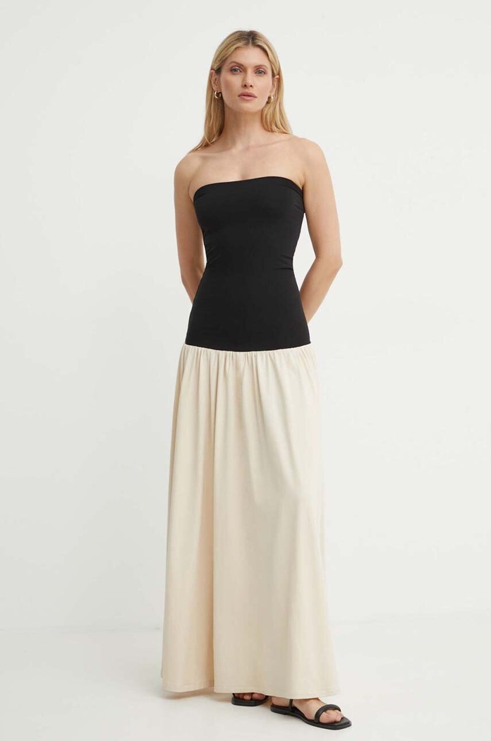 Šaty By Malene Birger MARCIELLA Q72460001 béžová SS25