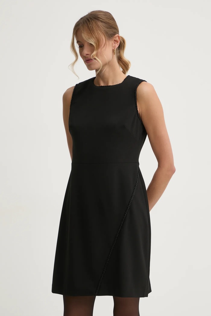 Dkny sukienka casual czarny DD4H1B61