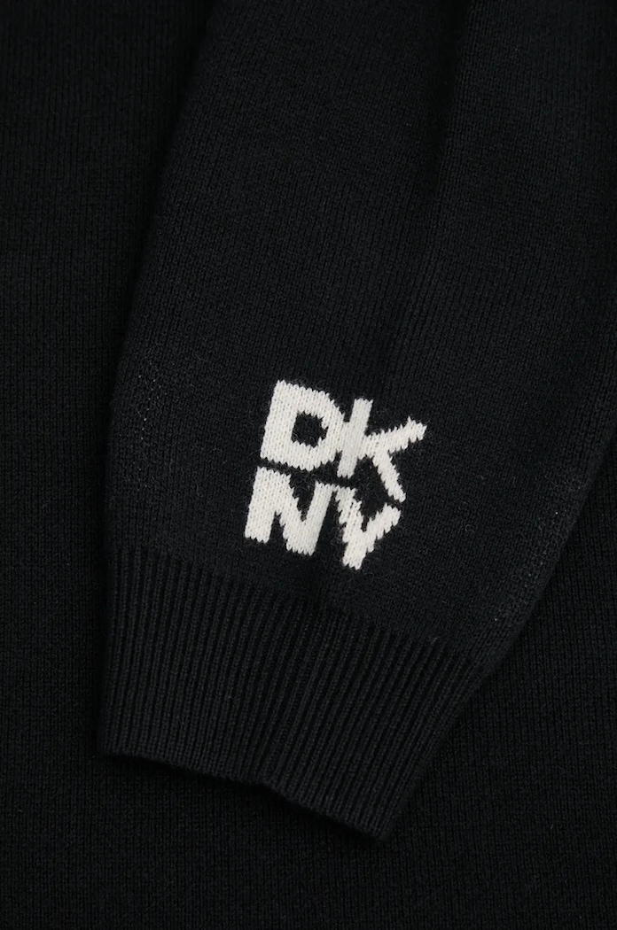 Dkny sukienka wełniana D2G4A160