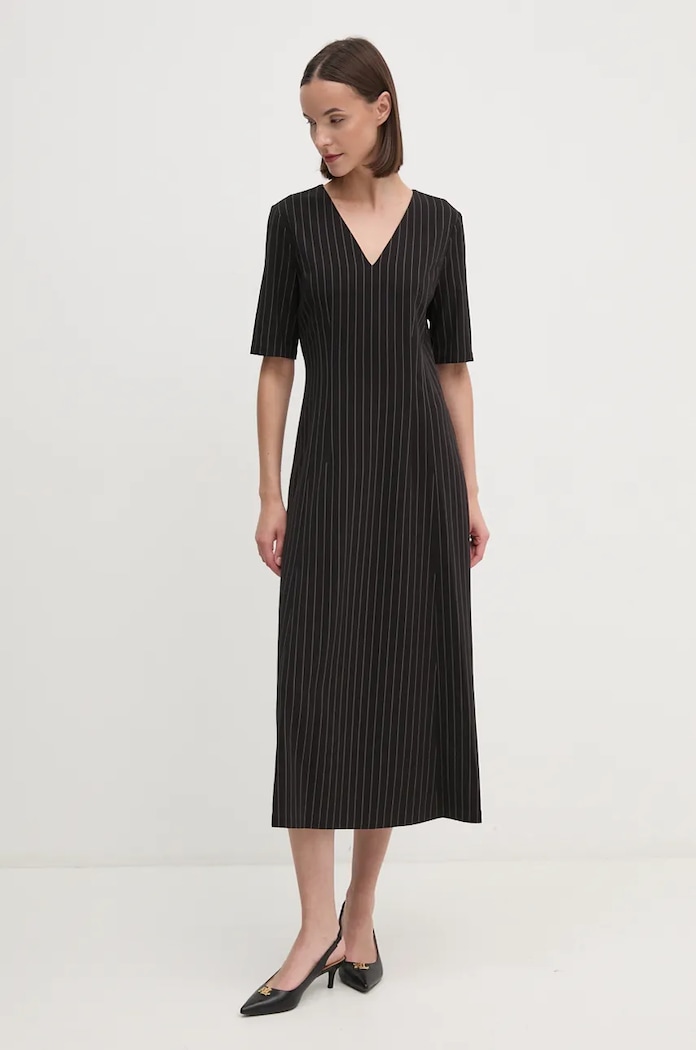 Šaty Dkny D2G4A182 čierna AW24