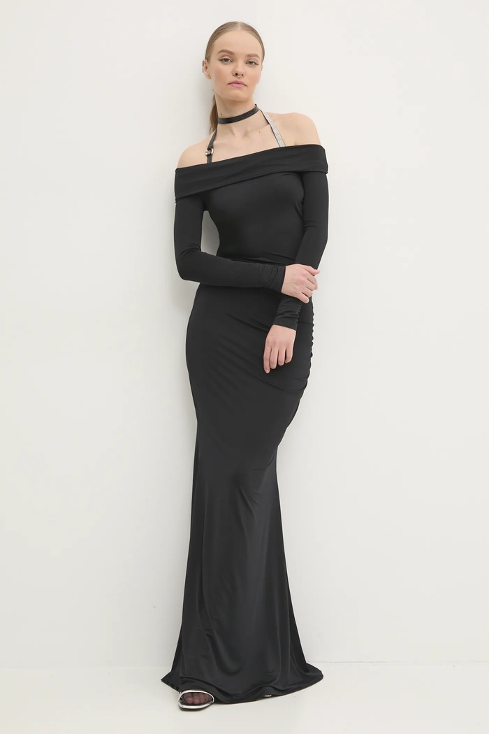 Chiara Ferragni rochie negru 77CBO997