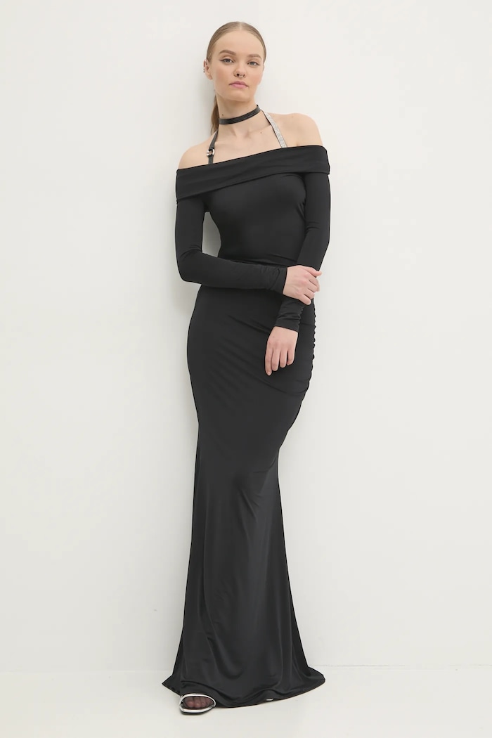 Chiara Ferragni rochie negru 77CBO997