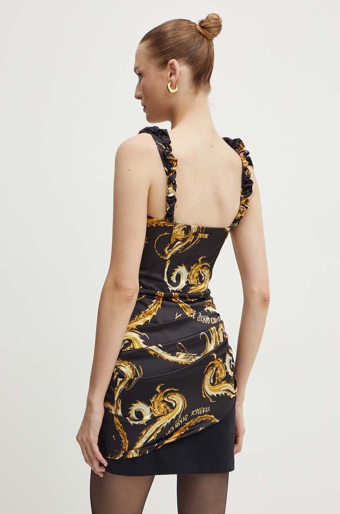 Oblačila Obleka Versace Jeans Couture 77HAO911.NS520 črna