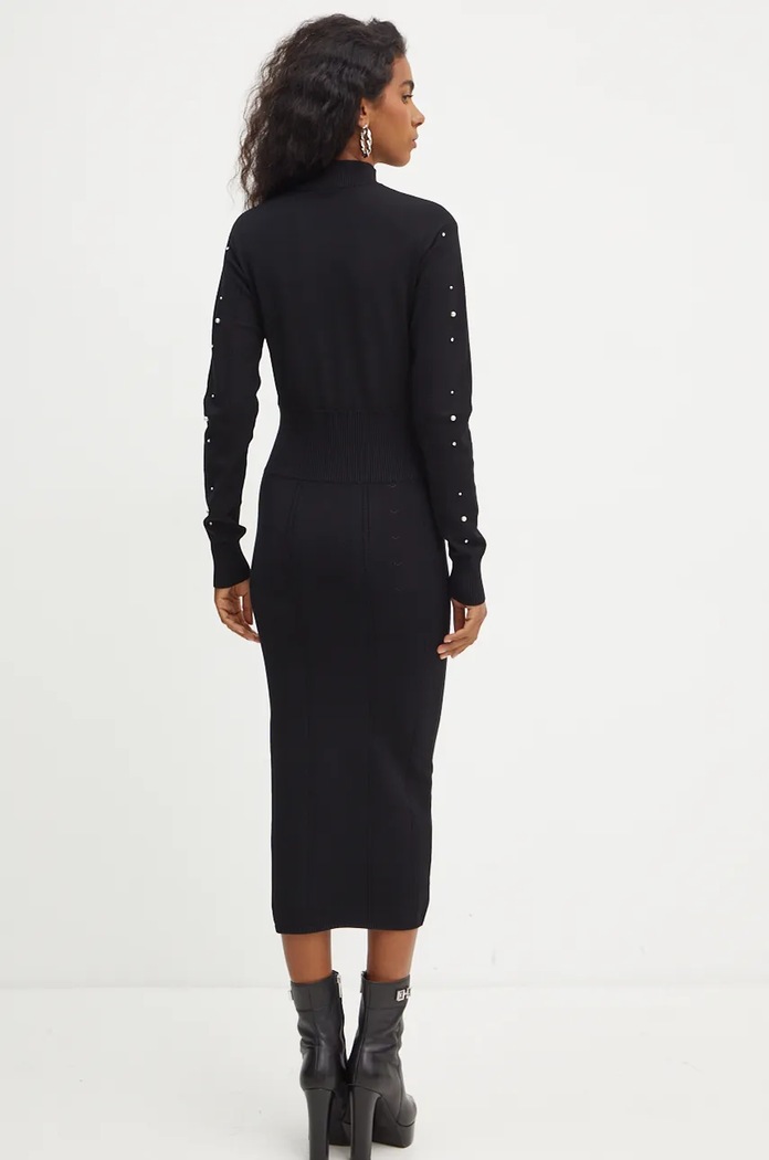 Oblečení Šaty Versace Jeans Couture 77HAOM11.CMN60 černá