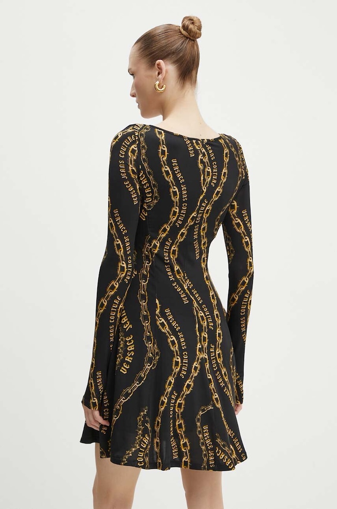 Oblečení Šaty Versace Jeans Couture 77HAO922.JS416 černá