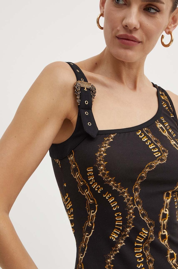 Versace Jeans Couture rochie 77HAO978.JS423 negru