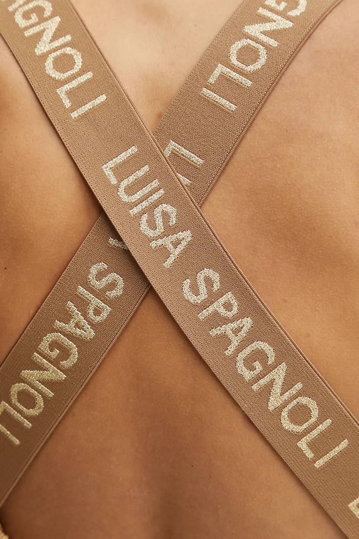 Luisa Spagnoli sukienka z domieszką wełny 58553