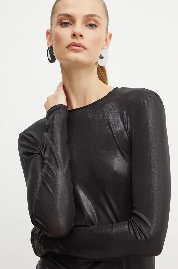 Patrizia Pepe sukienka 2A2856.J242 czarny AW24
