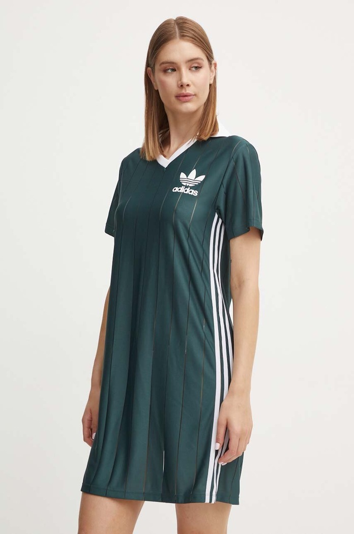 adidas Originals ruha galléros zöld IX5507