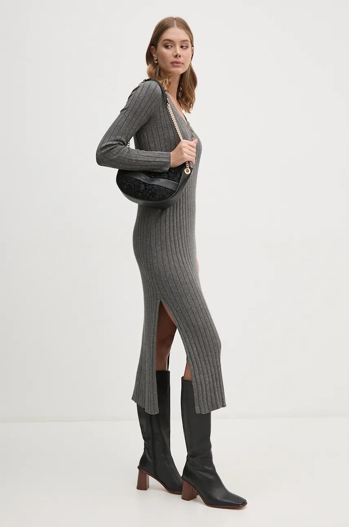 Haljina Pepe Jeans IZABEL DRESS PL953586 siva AW24